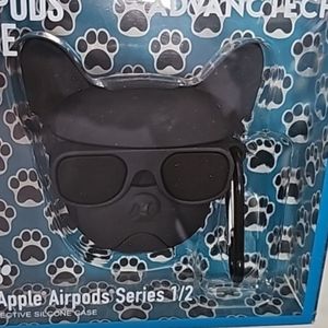 Advanctech French Bulldog Apple Airpods Series 1/2 Case